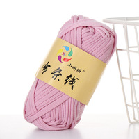 Premium 100% Polyester 2cm Largeur T-Shirt Fil 100g Boule pour Crochet Disponible en 33 Couleurs Solides Vibrantes