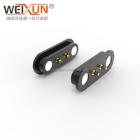 Conector Magnético Macho y Hembra de 2 Pines con Pin Pogo de 4.0mm para Reloj Inteligente, Personalizado de Fábrica, para Carga de Relojes Inteligentes