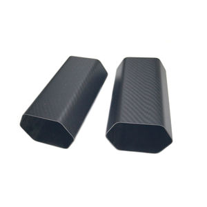 Bras de drone à tube hexagonal en fibre de carbone de 51mm de largeur, hauteur de 31.5mm et longueur de 400mm - Product Image 3