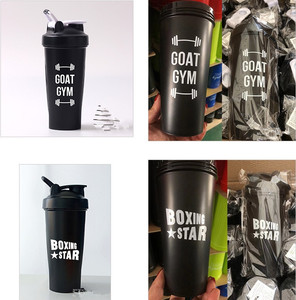 Botellas Mezcladoras de Plástico Personalizadas con Logotipo de 600 ml para Gimnasio, Botellas Mezcladoras de Proteína, Vasos Mezcladores Personalizados - Product Image 6