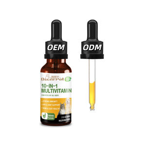 OEM/ODM 10-In-1 integratori di liquidi multivitaminici per cani e gatti prodotti sanitari per animali domestici con un comodo imballaggio di bottiglie - Product Image 1