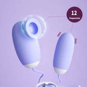 2 In-1 sevimli manyetik saklama kutusu aşk yumurta vibratörler kadın klitoris stimüle vibratör seks oyuncak kadınlar için nokta toptan - Product Image 2