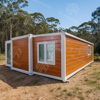 Maison préfabriquée européenne de luxe, mobile, compacte, 60 mètres carrés, maison préfabriquée modulaire à bas prix pour l'Europe