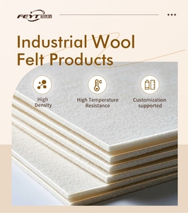 Zapatillas de fieltro de lana Diy Engranaje de fieltro de alta precisión no estándar Engranaje de fieltro de lana de camello - Product Image 4