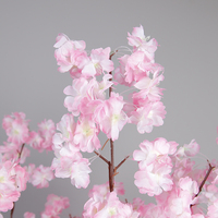 Arbre de fleurs de cerisier décoratif 130cm plante artificielle pour décoration de mariage intérieure