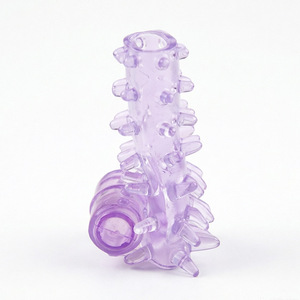Caterpillar <b>Vibrating</b> Ring Transparent Rc012 Adult Stimulation Penis Rings - Product Image 3