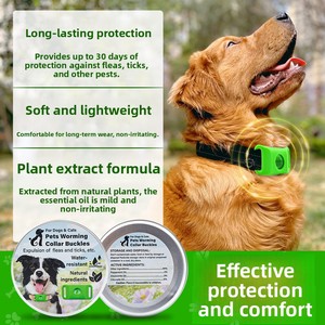 Collare Antiparassitario in Silicone per Cani e Gatti, Best-Seller, Chiusura con Fibbia, Resistente all'Acqua, Ingredienti Naturali - Product Image 4