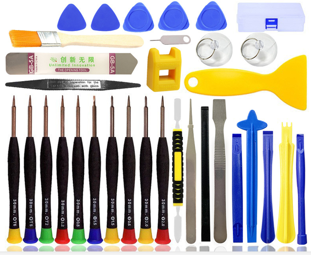 Hot-selling New Mobile Phone Disassembly Repair Tool 33-piece Set Screwdriver Combination 33-in-1 With Spudger