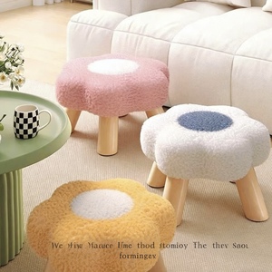 เก้าอี้เปลี่ยน<span class=keywords><strong>รอง</strong></span>เท้ารูปดอกไม้สำหรับเด็กทารกและ<span class=keywords><strong>เด็ก</strong></span>เล็ก โซฟาเตี้ยน่ารักสำหรับห้องนอนและทางเข้าบ้าน - Product Image 1