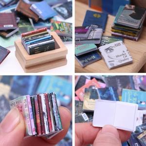 Miniatures <span class=keywords><strong>de</strong></span> maison <span class=keywords><strong>de</strong></span> poupée : magazines, livres, romans, accessoires <span class=keywords><strong>pour</strong></span> bureau, salon, maison, accessoires <span class=keywords><strong>de</strong></span> photographie <span class=keywords><strong>de</strong></span> scène - Product Image 5