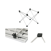 Table pliante Portable en alliage d'aluminium, livraison gratuite, accessoires pour barbecue, plein air