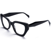 Monture de lunettes œil-de-chat tendance Elan Optical YB6303 pour femme, en acétate, à monture complète, stock important