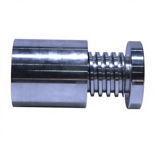 ชิ้นส่วนเคลื่อนที่เชิงเส้นที่ผ่านการรับรองการผลิตด้วยเครื่อง CNC  น็อตสกรูแจ็คขัดเงาสำหรับอุตสาหกรรม  น็อตแกนหมุน  สกรูตะเข็บสี่เหลี่ยมคางหมู - Product Image 1