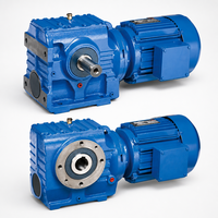 Réducteur de vitesse GOLDGUN 1.1KW Série S67 à engrenage hélicoïdal, à arbre plein ou creux, structure compacte, M1-M6, pour élévateur à godets