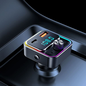 Adaptador <span class=keywords><strong>Modulador</strong></span> Inalámbrico Bluetooth AUX Agetunr T88, Cargador Rápido USB+PD, Kit <span class=keywords><strong>de</strong></span> Coche BT, Radio FM, Reproductor <span class=keywords><strong>de</strong></span> Música Mp3, Transmisor FM para Coche - Product Image 6