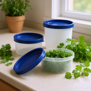 Herb Tin Trio 4 Pack Food <b>Storage</b> <b>Container</b> Freshness Keeper <b>Kitchen</b> Use - Product Image 3