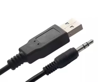 Wavelink 3,3V 5V USB zu UART DC 3,5mm 2,5mm Audio-Buchse für Lautsprecher-Adapterkabel