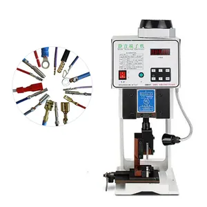 1.5T 2T 3T Custom Mute Semi Auto Cable Electric End Ferrules Press Horizontal Terminal Lug Crimping Machine