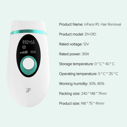 Xiaomi Inface ZH-01D IPL脱毛ツールピンク| Alibaba.com