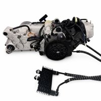 Ensemble Moteur de Moto Quad Go Kart Buggy 200cc GY6 CVT à Marche Arrière Refroidi par Huile à Démarrage Manuel Trade Supply