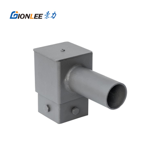 Vòng ánh sáng cực Top tenon Adapter với 120 ° cánh tay ngang cho 3 LED bãi đậu xe shoebox đồ đạc - Product Image 5