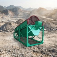 Kundenspezifischer Rotationstrommelsieb-Vibrationssieb für Getreide, Erz und Abfall zur Entfernung von Verunreinigungen, Marke Hua Ye, 380V/220V, 800-2000mm