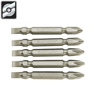 Nhà Máy Cung Cấp Độ Cứng Từ Chéo Đầu Bit Tuốc Nơ Vít Thiết Lập Đôi Đầu Chống Trượt Tuốc Nơ Vít Bit - Product Image 1