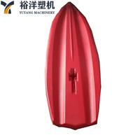 Système de contrôle PLC intelligent, fonctionnement économe en énergie et silencieux, machine de soufflage par extrusion pour bateau en plastique HDPE de 2,8 m