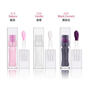 Aceite Labial de 3 Colores en Tubo Cuadrado, Cambia de Color con la Temperatura, Brillo Labial Suave, Brillante e Hidratante, Tinte Labial, Maquillaje para Labios - Product Image 2