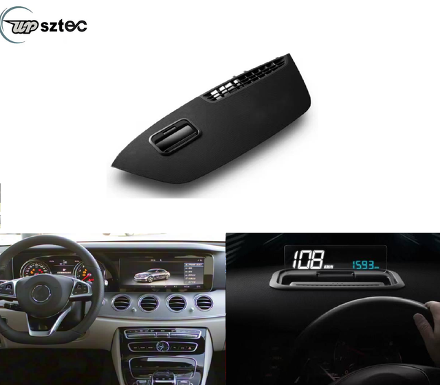 UPSZTEC LHD RHD Car Interior Upgraded Accessories HUD Head Display Special for Mercedes Benz W213 E Class 2016-2023
