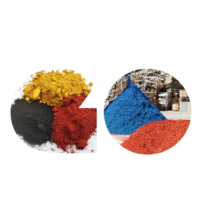 Paillis colorant couleur poudre oxyde de fer Fe2o3
