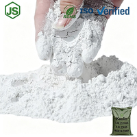 Poudre d'argile kaolinique blanche calcinée lavée à l'eau, fournie par l'usine Xuang, 325-1250 Mesh, 42,8% Al2O3, 0,08% d'humidité