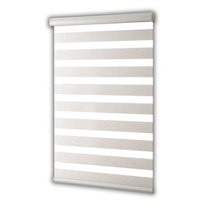 Haute qualité Smart motorisé sans fil jour nuit zèbre stores automatiques tissu bandes nuances rideaux bureau gratuit électrique - Product Image 3