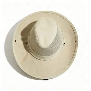 Unisex Mesh Lace Wide Brim Safari <b>Sun</b> <b>Hat</b> UPF 50 UV Protection Breathable Outdoor Travel Sports Fishing Boonie <b>Hat</b> Adjustable - Product Image 5