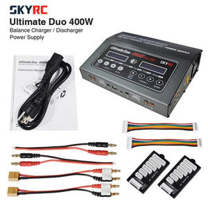 Original SKYRC D400 Ultimate Duo 400W AC/DC Balance Charger Discharger for <b>LiPo</b> Quattro <b>Battery</b> Agriculture Drone Private Mold - Product Image 2