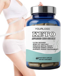 כמוסות דיטוקס טבעוניות דלות סוכר, לשריפת שומן, תוסף תזונה למבוגרים, בהתאמה אישית מהמפעל, לירידה במשקל, דיאטה, קטו. - Product Image 1