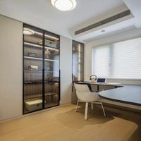 Station de travail personnalisée pour toute la maison, gain de place, bibliothèque intégrée, trou pour câbles dissimulé, tiroirs à fermeture douce pour appartement