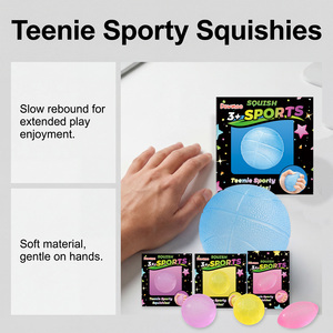 Mini jouet sensoriel souple à rebond lent pour le soulagement du stress, idéal pour les boutiques de cadeaux et les supermarchés - Product Image 4