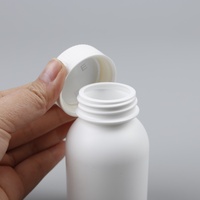 Bouteille d'emballage en HDPE pour capsules de vitamines pharmaceutiques en gros, conteneur pour pilules et comprimés