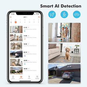 LTE <span class=keywords><strong>IP</strong></span> Camera powered tuya với thẻ nhớ hai âm thanh CMOS PTZ xoay wifi quay video - Product Image 6