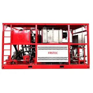 Frstec 180k90k360k scfh Nitơ pumper cho dầu và khí đốt lĩnh vực kích thích hoạt động áp lực cao Nitơ bơm Trailer