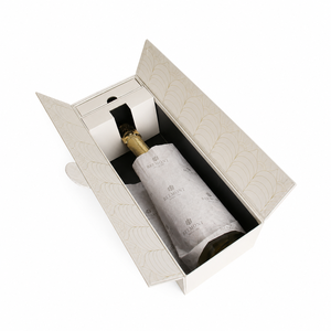 Luxury Magnetic Closure Wine Packaging <b>Box</b> <b>Foldable</b> Rigid Paper Gift <b>Box</b> Custom Logo for Whiskey Red Wine Bottle - Product Image 1