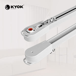 Rail de rideau intelligent KYOK à installation facile, compatible WiFi et voix chinoise, pour un contrôle hors ligne - Product Image 4