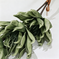 Fleur artificielle en mousse PE de 92 cm, type Protea, pour mariage, hôtel, arrangement floral Wabi Sabi – Vente en gros