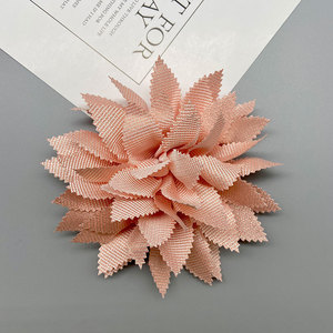 Flores de tela de camelia de 11 cm hechas a mano para accesorios de cabello de boda - Product Image 3