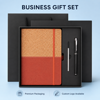 Coffret cadeau de carnet de notes écologique pour entreprise, carnet A5 avec logo personnalisé, cadeau promotionnel de bureau OEM pour entreprise