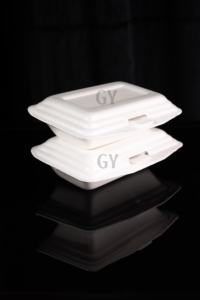 Recipiente de espuma desechable para comida, caja de espuma para llevar, caja de espuma de un solo uso, embalaje de alimentos, vajilla de espuma, cajas de espuma baratas - Product Image 4