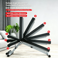 Rack de musculation multifonctionnel pour la maison, banc de musculation réglable pour l'entraînement complet du corps