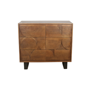 Solid Mango Wood <b>Drawer</b> Chest with Spacious Storage <b>Drawers</b> Elegant Bedroom Furniture Storage Unit with Premium Design - Product Image 1