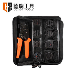 คีมย้ำสายไฟ Derui Tools รุ่น SN-48B ขนาด 0.5-1.5 มม. 26-16AWG สำหรับขั้วต่อสายไฟอุตสาหกรรม แบบเข้าด้านหน้า ผลิตจากเหล็กกล้าคาร์บอนสูง - Product Image 2